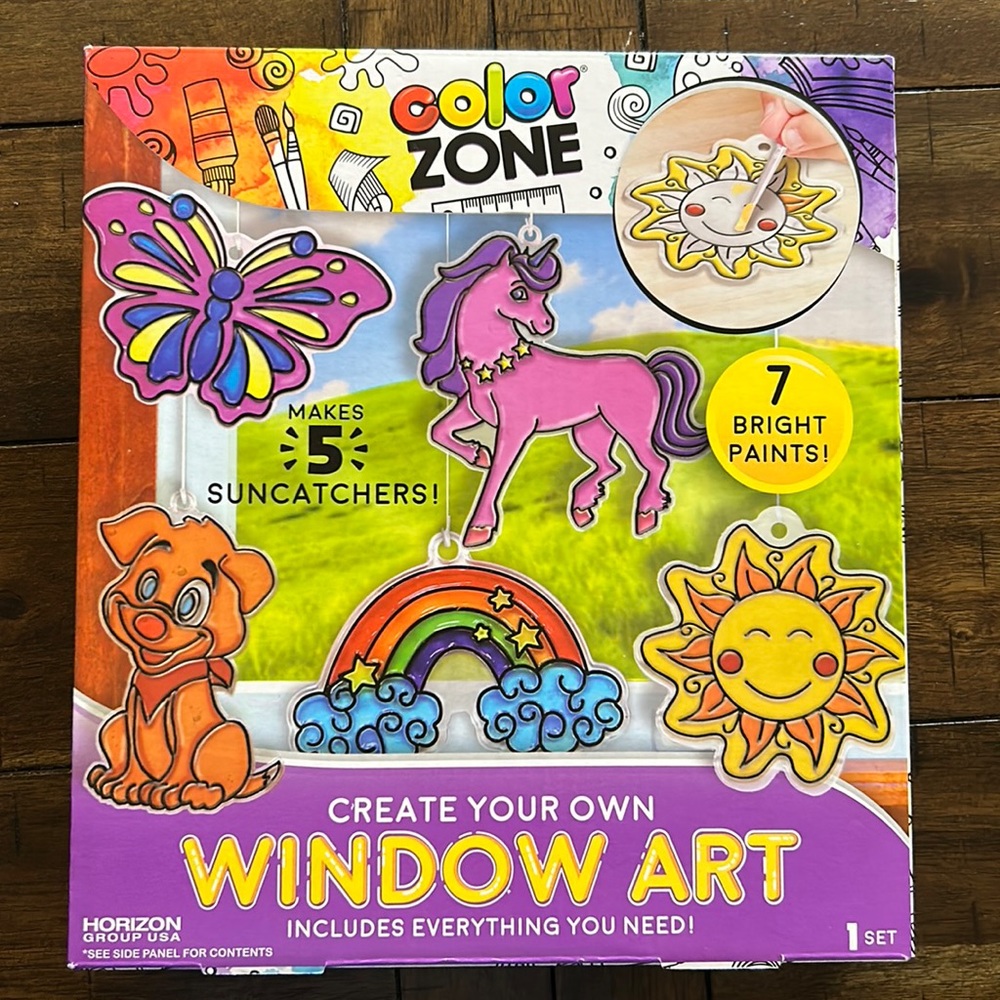 New - Color Zone create your own window art